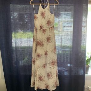 White Halter Dress